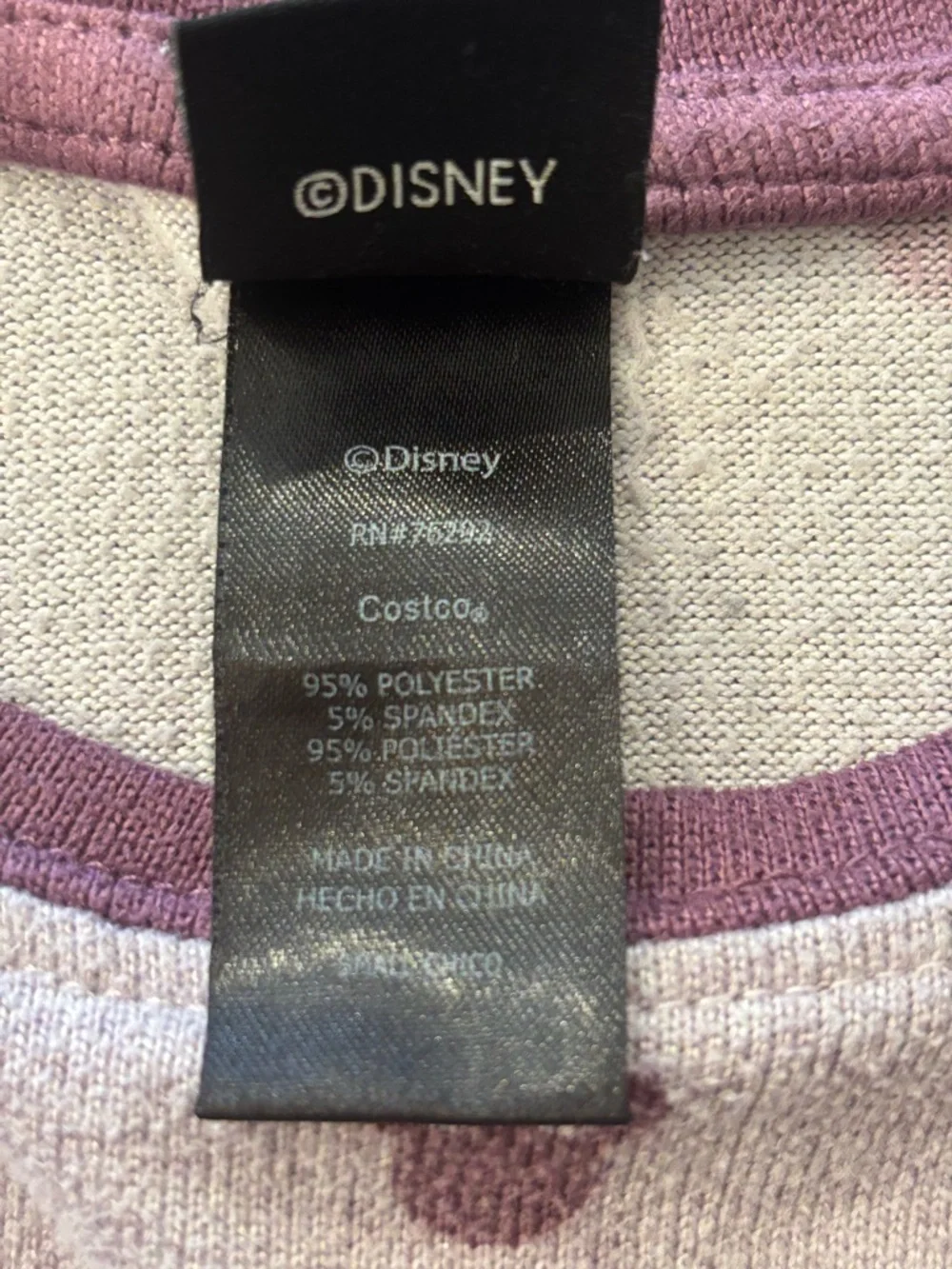 Disney  Minnie Mouse Purple Lounge PJ Set - Small - Picture 7 of 13